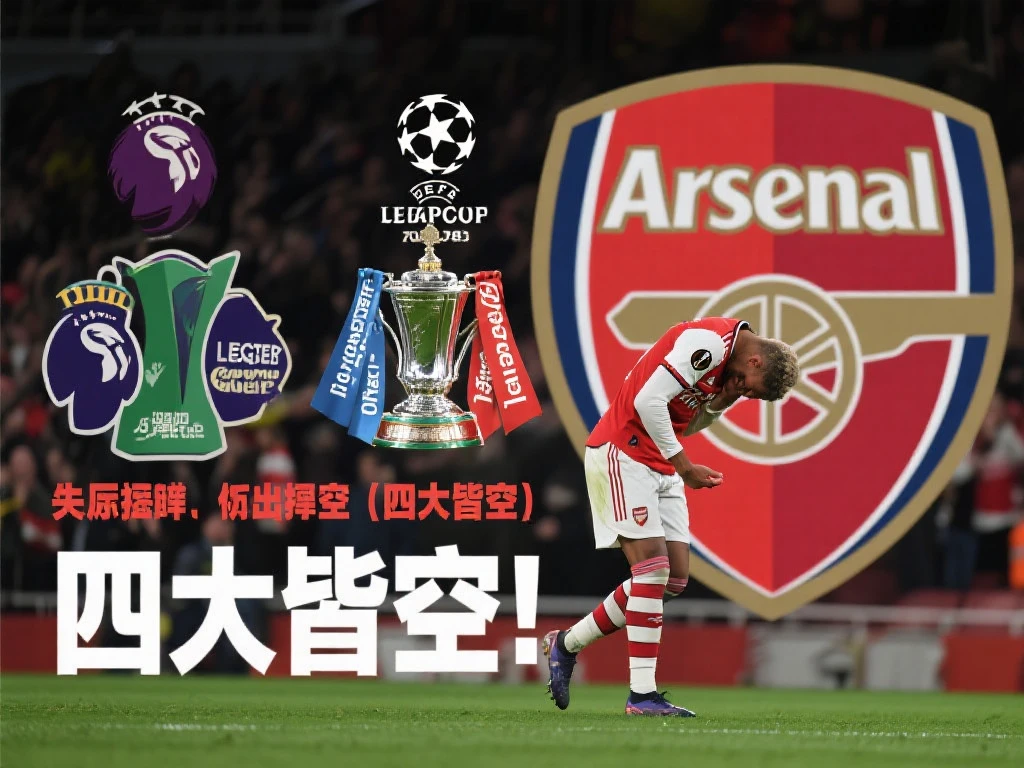 全线崩盘！阿森纳本赛季无缘欧冠、英超及所有杯赛冠军