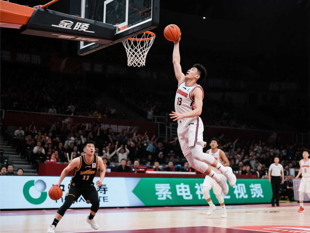 震撼!@朱俊龙-23 开场抢断杰曼,快攻单手劈扣燃爆全场! 震撼!@朱俊龙-23 开场抢断杰曼,快攻单手劈扣燃爆全场!