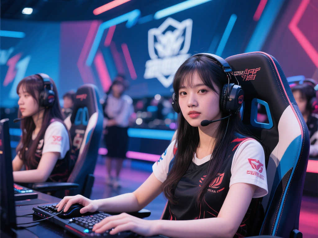 电竞女队员首次入选国家集训队