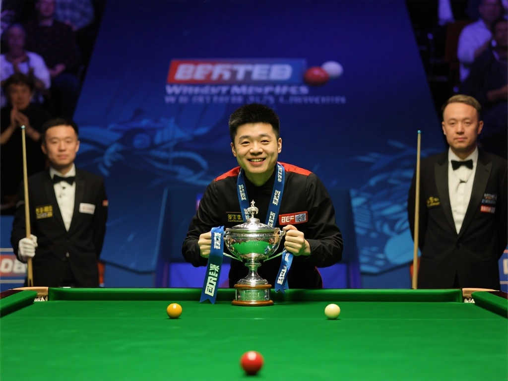 🎱🏆赵心童创历史！成为世锦赛第24位冠军，亚洲第一人！