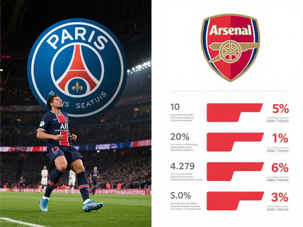 巴黎官网数据揭秘：对阵阿森纳1胜3平2负，欧战历史回顾